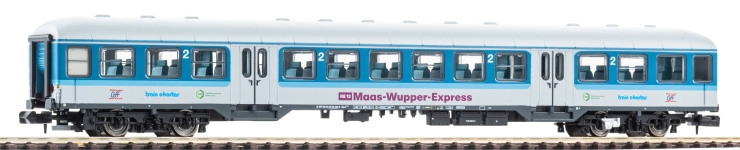 PIKO 40654 - N - N-Personenwagen 2. Kl. Maas-Wupper-Express, GFF, Ep. VI
